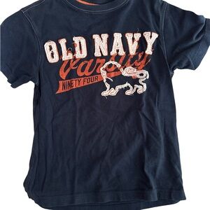 Old Navy Blue Short Sleeve Tee with Logo